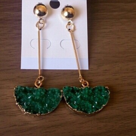 ‘Becca’ Druzy earrings - Picture 2 of 5